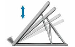 Kensington Smart Fit laptopverhoger voor laptop tot 15'6 inch / grijs