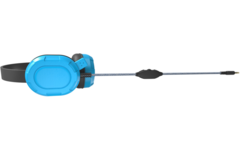 Educatie hoofdtelefoon incl. microfoon / doos met 6 stuks / Kleur: Zwart/Blauw