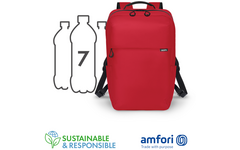 Lumaz backpack COMMUTER 13-16" RED