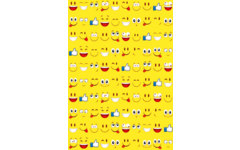 Beloningsstickers 439 lachebekkies, 100 motieven, 2000 stuks