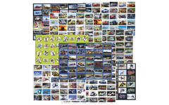 Beloningsstickers mixserie 319006 voertuigen/sport, 35 mot, 700st