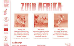 Beloningsstickers 118 Zuid Afrika 30 motieven, 600 stickers