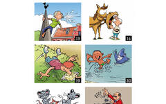 Beloningsstickers Spreekwoorden en gezegden 141 30 motieven, 600 stickers