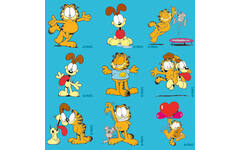 Beloningsstickers Garfield 137 35 motieven, 700 stickers