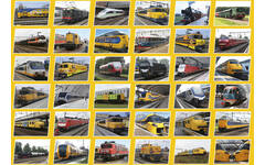 Beloningsstickers Treinen 143 36 motieven, 720 stickers