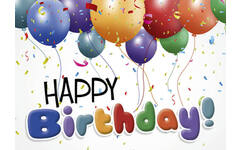 Ansichtkaarten Happy Birthday 5771 4 motieven, 48 kaarten
