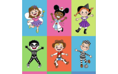 Beloningsstickers 460 Carnaval, 36 motieven, 720 stuks