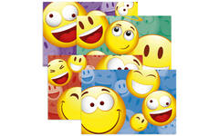 Miniposters 1074 Smileys, 4 motieven, 20 stuks
