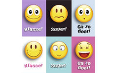 Beloningsstickers Smileys 034 36 motieven, 720 stickers