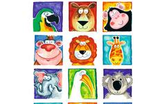 Beloningsstickers Wilde Dieren 036 35 motieven, 700 stickers