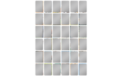 Krasstickers Werelddieren 646 36 motieven, 540 stuks