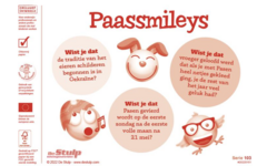 Beloningsstickers 103 Paas smileys 48 motieven, 960 stickers