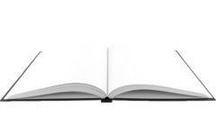 Schetsboek/Dummyboek A5 blanco met harde kaft 80 vel, 100 grams
