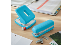 Nietmachine Leitz Cosy blauw, 30 vel