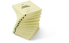 Memo notitieblaadjes 76 x 76 mm 100 vel, 12 stuks