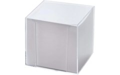 Memokubus met 700 vel 90 x 90 mm, wit