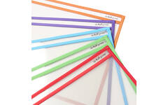 Insteekhoes/wisbord assorti A4, 10 stuks