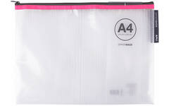Zipperbag A4 assorti