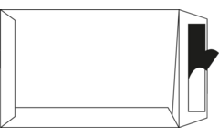 Akte enveloppen 230 x 310 mm, 100g/m² striplock, 250 stuks