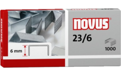Nietjes 23/6 Novus, 1000 stuks