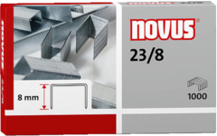 Nietjes 23/8 Novus, 1000 stuks