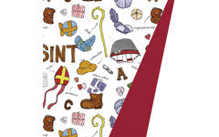 Cadeaupapier Sint assorti 70 x 200 cm