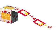 Cadeaustickers Sint, 50 stuks