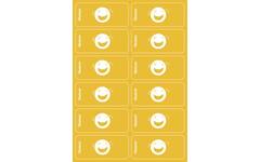 Pictogramstickerpakket 106899 assorti XL