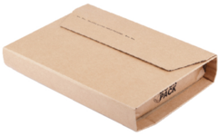 Wikkelverpakking CleverPack | ringb + zelfkl strip | bruin | 25 stuk (25 stuks)