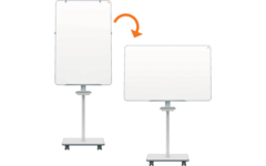 Flipover/whiteboard mobiel Nobo Move & Meet 70 x 100 cm
