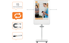 Flipover/whiteboard mobiel Nobo Move & Meet 70 x 100 cm