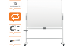Kantelbord mobiel Nobo Move & Meet 150 x 120 cm