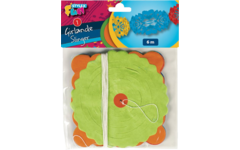 Slinger papier assorti, 6 meter