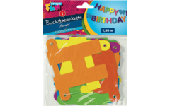 Slinger Happy Birthday, 1,5 meter