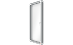 Binnenvitrine Nobo draaideur met slot 4 x A4