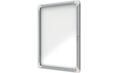 Binnenvitrine Nobo draaideur met slot 4 x A4