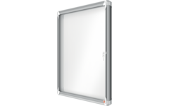 Binnenvitrine Nobo draaideur met slot 8 x A4