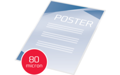 Plastificeer/lamineerhoes A4- 80 micron 100 stuks