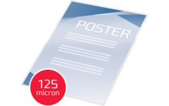 Plastificeer/lamineerhoes A4-125 micron 100 stuks
