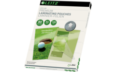 Lamineerhoes/plastificeerhoes Leitz iLam, A4, 80 micron,100 stuks