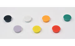 Magneet assorti 20 mm rond, 10 stuks