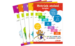 Posterpakket 3820 metriek stelsel, 5 motieven, 5 stuks