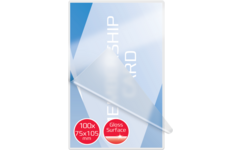 Lamineerhoes voor pasjes 75 x 105 mm 250 micron, 100 stuks