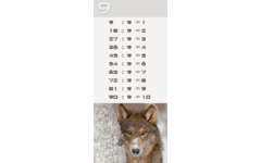 Deelkaartjes 3026 Werelddieren 10 motieven, 120 kaarten