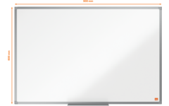 Whiteboard Nobo Essence emaille, 90 x 60 cm
