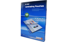 Plastificeer/lamineerhoes mat A4 1 100 micron 100 stuks