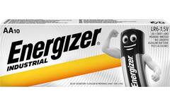 Batterijen Energizer AA alkaline Industrial LR06, 10 stuks