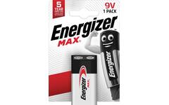 Batterij Energizer type 9 volt blok, 1 stuks