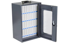 Smartphonekast 36 vaks donkergrijs 295x205x445mm