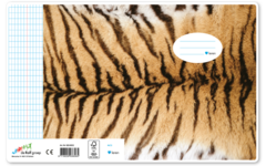 Schriften commerciaal 4x7,5 mm, dierenhuiden, 16,5 x 21 cm, 80 gr (25 stuks)